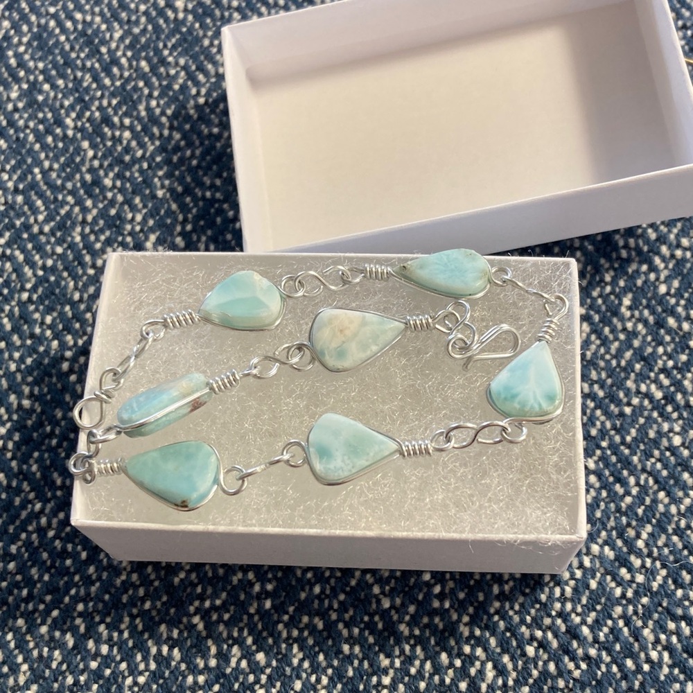 Larimar Bracelet Straight from the DominicanRepublic